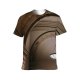 yanfind Adult Full Print T-shirts (men And Women) Arch Arched Architecture Archway Attract Building Chandelier Classic Corridor Decor Design
