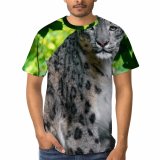 yanfind Adult Full Print T-shirts (men And Women) Fur Danger Staring