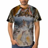 yanfind Adult Full Print T-shirts (men And Women) Architecture Art Artwork Attract Baroque Basilica Cathedral Catholic Ceiling Chapel Christianity Church