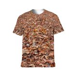 yanfind Adult Full Print Tshirts (men And Women) Fall Trail Hdr Path Pathway Way Grass Passage Passageway Tree Trees Wood