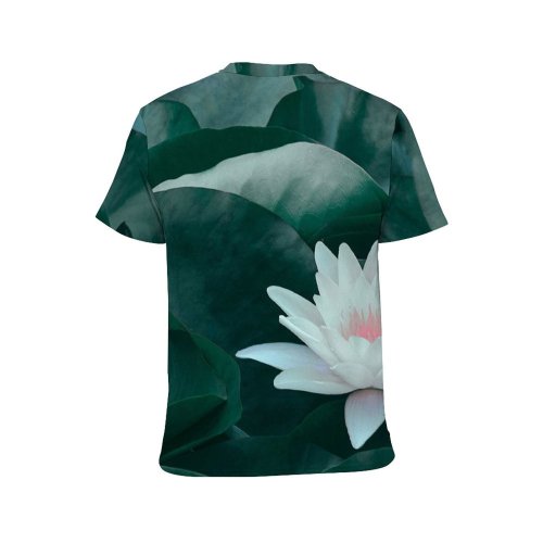 yanfind Adult Full Print T-shirts (men And Women) Aroma Biology Bloom Botanic Botany Calm Space Daytime Delicate Ecology