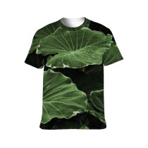 yanfind Adult Full Print T-shirts (men And Women) Header Leaf Leaves Plant