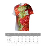 yanfind Adult Full Print T-shirts (men And Women) Appetizing Berry Breakfast Ceramic Closeup Colorful Daylight Delicious Dessert Diet Eat