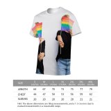 yanfind Adult Full Print T-shirts (men And Women) Fashion Cute Young Joy Fun College Trendy Casual Knowledge Literature Adolescent