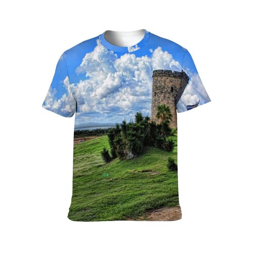 yanfind Adult Full Print Tshirts (men And Women) Landscape Castle Cuba Veradero Scenic