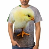 yanfind Adult Full Print T-shirts (men And Women) Chick Chicken Easter Young