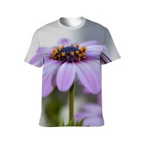 yanfind Adult Full Print T-shirts (men And Women) Beautiful Bloom Blooming Botanical Colorful Daisy Delicate Field Flowers Garden