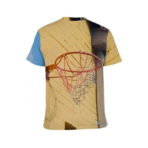 yanfind Adult Full Print T-shirts (men And Women) Wood Street Summer School Architecture High Window Sky Outdoors Traditional Urban Family