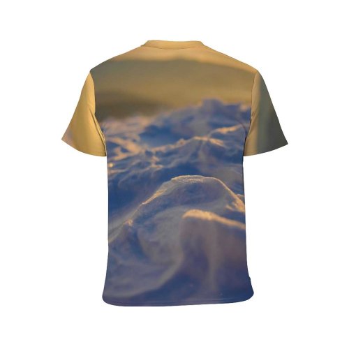 yanfind Adult Full Print T-shirts (men And Women) Sea Beach Ocean Summer Dusk Outdoors