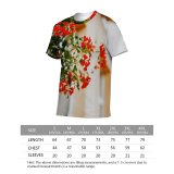 yanfind Adult Full Print T-shirts (men And Women) Balcony Bloom Blurred Botany Building Cottage Cultivate Decorative Delicate Exterior Facade