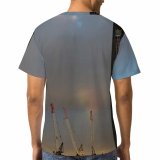 yanfind Adult Full Print T-shirts (men And Women) Office Harbor Waterfront
