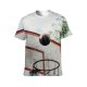 yanfind Adult Full Print T-shirts (men And Women) Backboard Ball Basketball Basket Court Hoop Rim Ring Game High Net Nobody