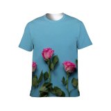 yanfind Adult Full Print T-shirts (men And Women) Aroma Blank Bloom Branch Bud Celebrate Concept Congratulate Space Decorative Delicate