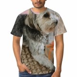yanfind Adult Full Print T-shirts (men And Women) Alone Home Attention Attentive Box Calm Carpet Celebrate Charming Christmas