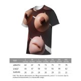 yanfind Adult Full Print T-shirts (men And Women) Love Easter Chicken Fun Delicious Little Conceptual Nutrition Teamwork Togetherness Round
