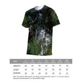 yanfind Adult Full Print T-shirts (men And Women) Aqua Branch Bush Cascade Cliff Destination Energy Flora Flow Foliage From