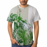 yanfind Adult Full Print T-shirts (men And Women) Apartment Blurred Botany Calm Comfort Couch Cozy Daylight Daytime Decor Decoration Delicious
