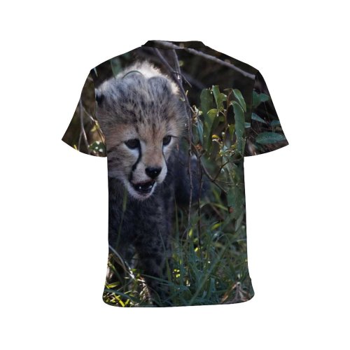 yanfind Adult Full Print T-shirts (men And Women) Wood Bird Cute Grass Leaf Tree Portrait Cat Outdoors Wild Baby