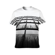 yanfind Adult Full Print T-shirts (men And Women) Architectural Design Architecture Building Clouds Futuristic Glass Items Shot Sky