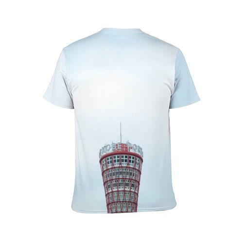 yanfind Adult Full Print T-shirts (men And Women) Art Attract Central City Cloudy Construction Contemporary Design Destination Detail Development Engineering