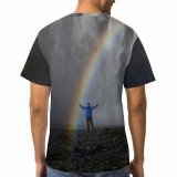 yanfind Adult Full Print T-shirts (men And Women) Light Landscape Storm Travel Motion Seashore Waterfall Rock Science Outdoors