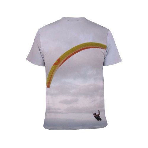 yanfind Adult Full Print T-shirts (men And Women) Light Landscape Hill Tree Freedom Travel Seashore Cloud Rock Adventure Outdoors