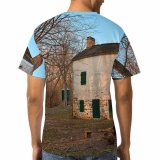 yanfind Adult Full Print T-shirts (men And Women) Lockhouse25 Architecture Building Sunset Hdr Lock Landmark Architectural Structure Construction Door Entrance