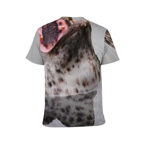 yanfind Adult Full Print T-shirts (men And Women) Cute Seal Wildlife