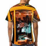 yanfind Adult Full Print T-shirts (men And Women) Architecture Bicycle Bike Building Center City Classic Cloth Construction Decor Decoration