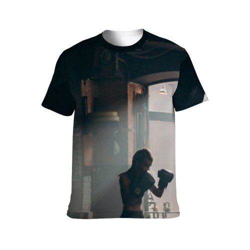 yanfind Adult Full Print T-shirts (men And Women) Battle Boxer Boxing Combat Competition Gloves Female Fight Fighter Force Kicking Punch