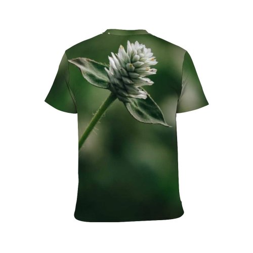 yanfind Adult Full Print T-shirts (men And Women) Summer Garden Grass Leaf Flower Outdoors Flora Growth Clover Delicate