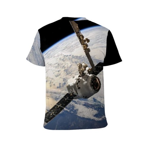 yanfind Adult Full Print T-shirts (men And Women) Astronaut Astronomy Atmosphere Aviation Exploration Flight Galaxy Planet Satellite Science Space