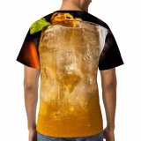 yanfind Adult Full Print T-shirts (men And Women) Cocktail Glass Beer Tea Wine Nightlife Cola Whisky Liquor Scotch Rum