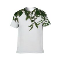 yanfind Adult Full Print T-shirts (men And Women) Arrangement Botanic Botany Branch Space Cultivation Daytime Foliage Greenery