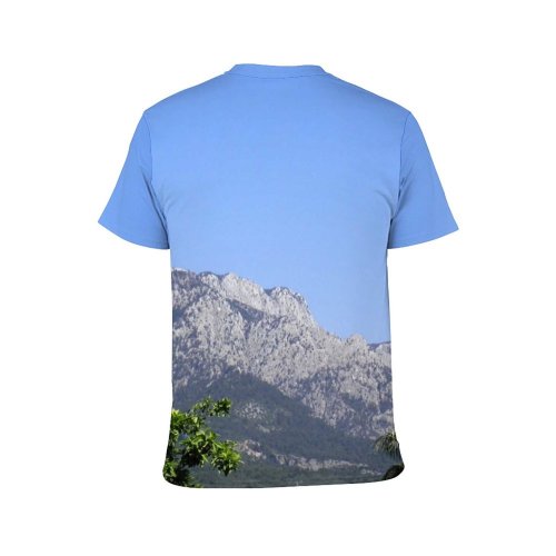 yanfind Adult Full Print T-shirts (men And Women) Landscape Tautus Mountains Antalya Panorama