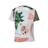 yanfind Adult Full Print T-shirts (men And Women) Wood Vacation Love Summer Winter Table Leaf Health Outdoors Telephone Family Delicious