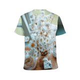 yanfind Adult Full Print T-shirts (men And Women) Aroma Arrangement Bloom Blurred Board Bouquet Bud Bunch Candle Colorful Creative