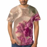 yanfind Adult Full Print T-shirts (men And Women) Aroma Aromatic Bloom Botanic Bouquet Bud Bunch Colorful Crystal Decor