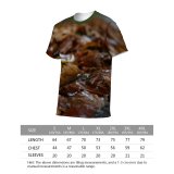 yanfind Adult Full Print Tshirts (men And Women) Leafs Leaves Dead Floor Forest Autumn Plants