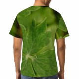 yanfind Adult Full Print T-shirts (men And Women) Summer Garden Grass Leaf Flower Outdoors Wild Flora Growth Clover Little Ecology