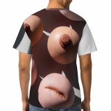 yanfind Adult Full Print T-shirts (men And Women) Love Easter Chicken Fun Delicious Little Conceptual Nutrition Teamwork Togetherness Round