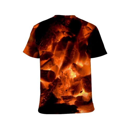 yanfind Adult Full Print T-shirts (men And Women) Ablaze Abstract Arson Ash Barbecue Barbeque Blacksmith Bonfire Burn Burning Burnt