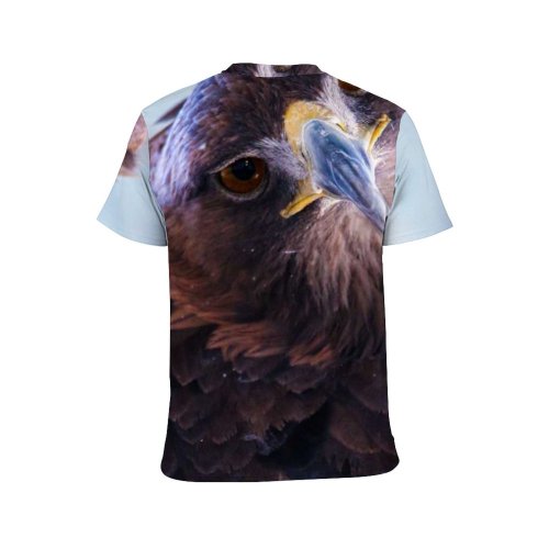 yanfind Adult Full Print T-shirts (men And Women) Bird Beak Eagle Portrait Outdoors Wild Wildlife Feather Hawk Raptor Avian