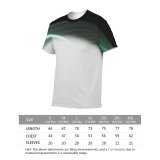 yanfind Adult Full Print T-shirts (men And Women) Abstract Abstraction Clean Concept Cool Curve Design Digital Energy Flow Futuristic Light