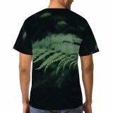 yanfind Adult Full Print T-shirts (men And Women) Growth Leaf Plant