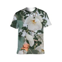 yanfind Adult Full Print T-shirts (men And Women) Aroma Aromatic Bloom Blurred Botanic Botany Branch Daylight Daytime Detail
