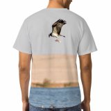 yanfind Adult Full Print T-shirts (men And Women) Flight Bird Lake River Freedom Travel Seagulls Eagle Outdoors Wild Goose Wildlife