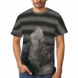 yanfind Adult Full Print T-shirts (men And Women) Bird Fence Hen Outdoors Duck Farming Poultry Cockerel Dame