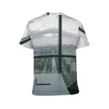 yanfind Adult Full Print T-shirts (men And Women) Bearded Cloudy Space Cyber Security Cybersecurity Electronic Device Hacker Hands Information Technology