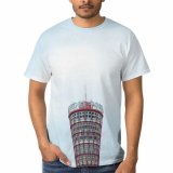 yanfind Adult Full Print T-shirts (men And Women) Art Attract Central City Cloudy Construction Contemporary Design Destination Detail Development Engineering